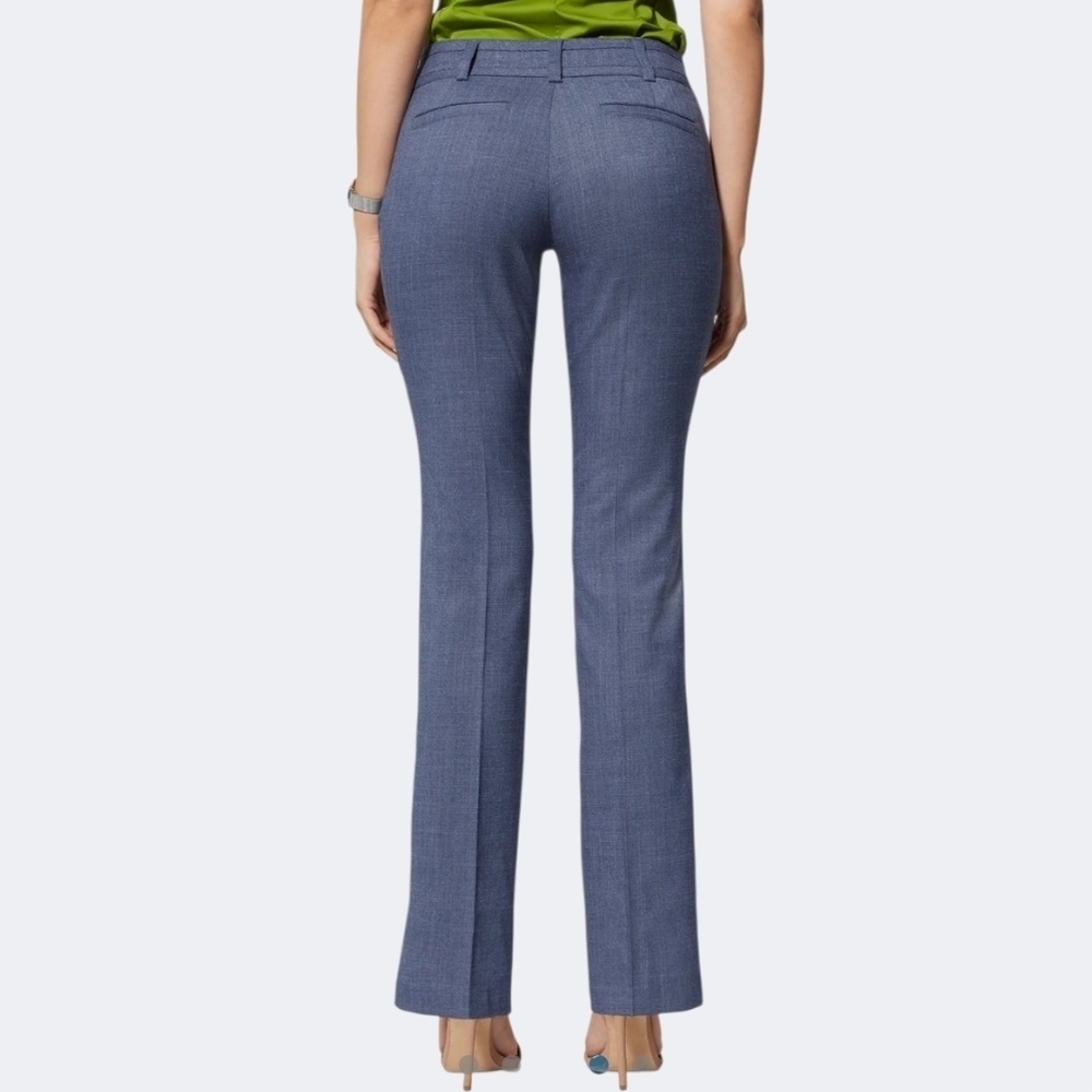 NWT 7th AVENUE Blue Bootcut        Trousers ~size 10 TALL - Picture 3 of 6